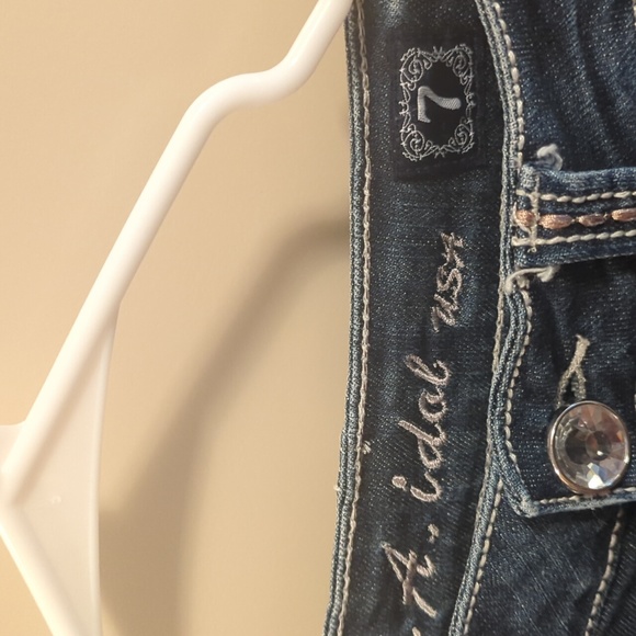 LA idol Bootcut Western jeans Size 7 - Picture 5 of 7